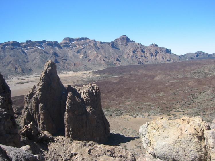 Fonds d'cran Nature Montagnes Tenerife - Le cratre du Tede