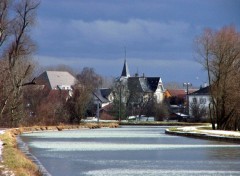 Fonds d'cran Nature Saison d'hiver  Souffelweyersheim