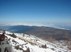 Fonds d'cran Voyages : Afrique Vue du sommet du Tede (Tenerife)