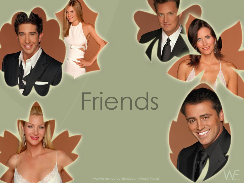 Wallpapers TV Soaps Friends Boys and girls