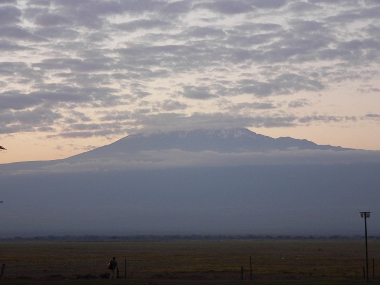 Wallpapers Trips : Africa Kenya le kilimanjaro a 6h du mat