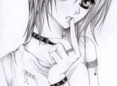 Fonds d'cran Art - Crayon Vampire Knight