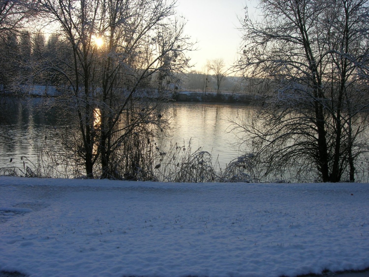 Fonds d'cran Nature Couchers et levers de Soleil Les Bas vignons