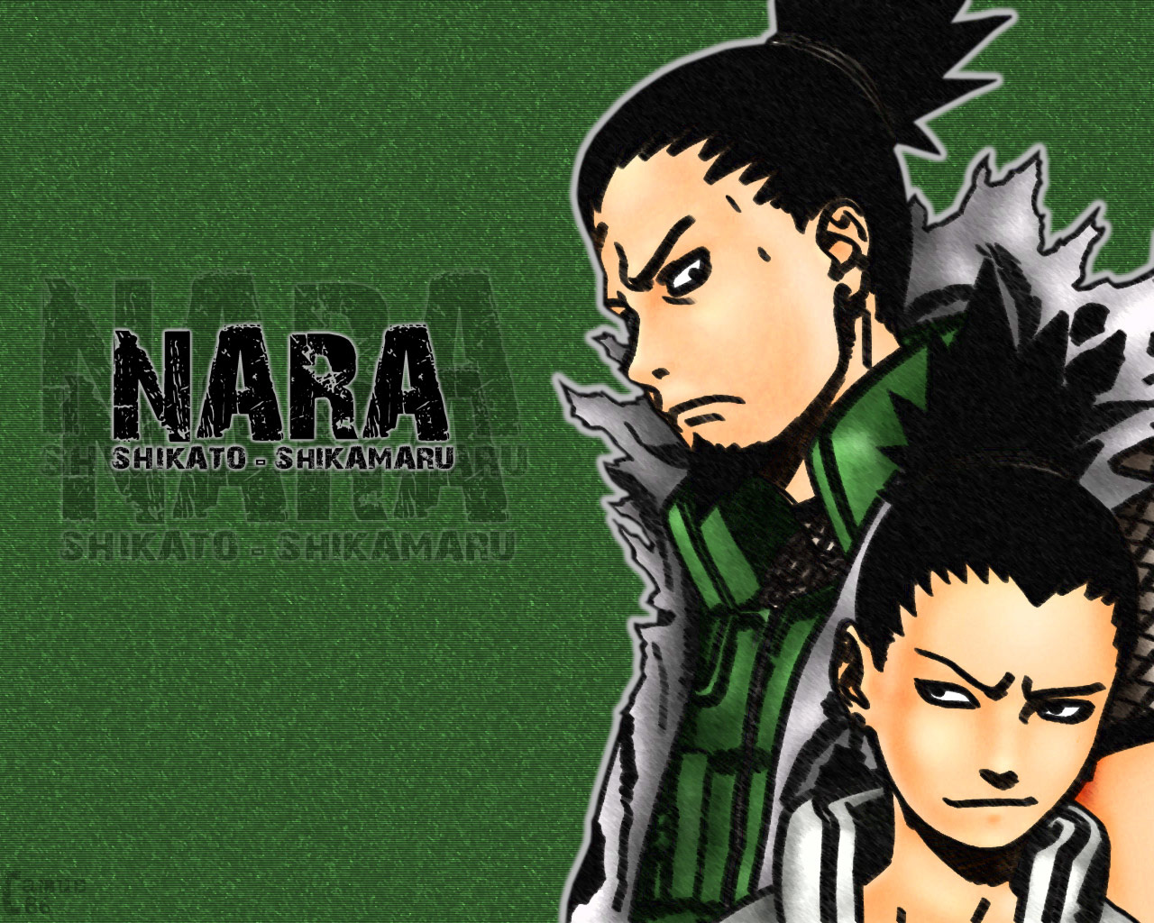 Wallpapers Manga Naruto Nara, Pre et Fils