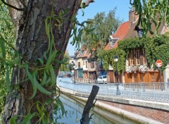 Fonds d'cran Voyages : Europe Vieux quartier d'Amiens