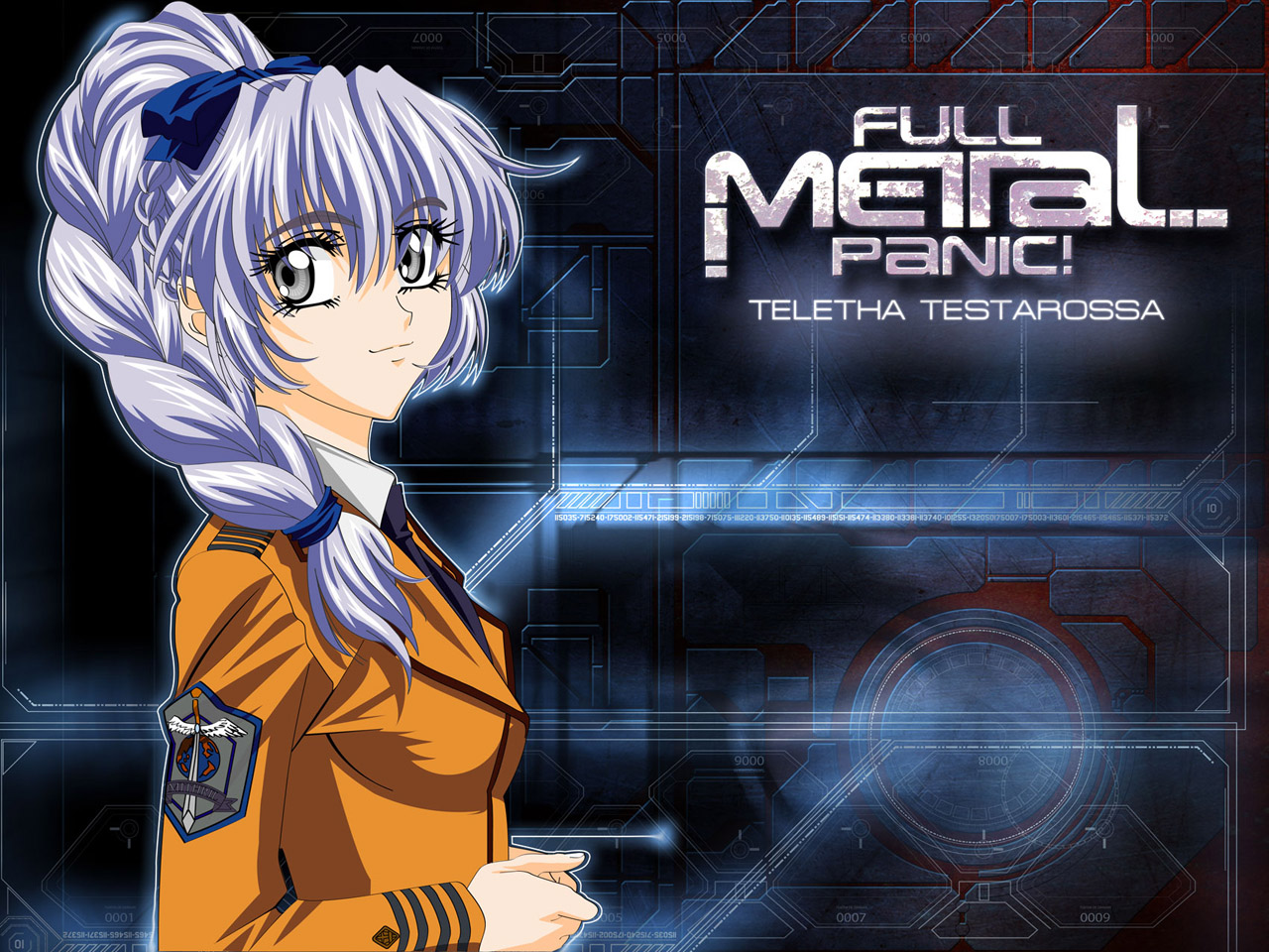 Fonds d'cran Manga Fullmetal Panic! teletha testarossa