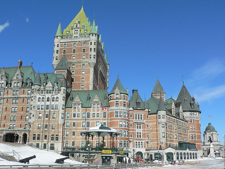 Fonds d'cran Constructions et architecture Chteaux - Palais Le Chteau Frontenac