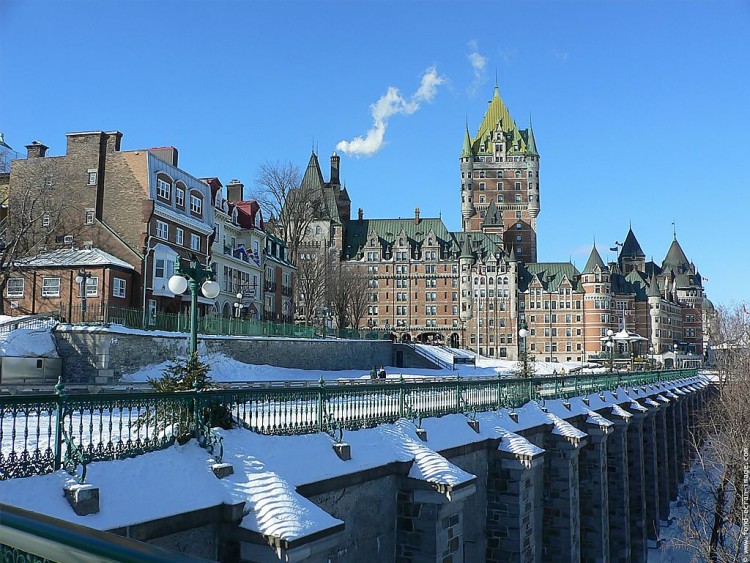 Fonds d'cran Constructions et architecture Chteaux - Palais Le Chteau Frontenac