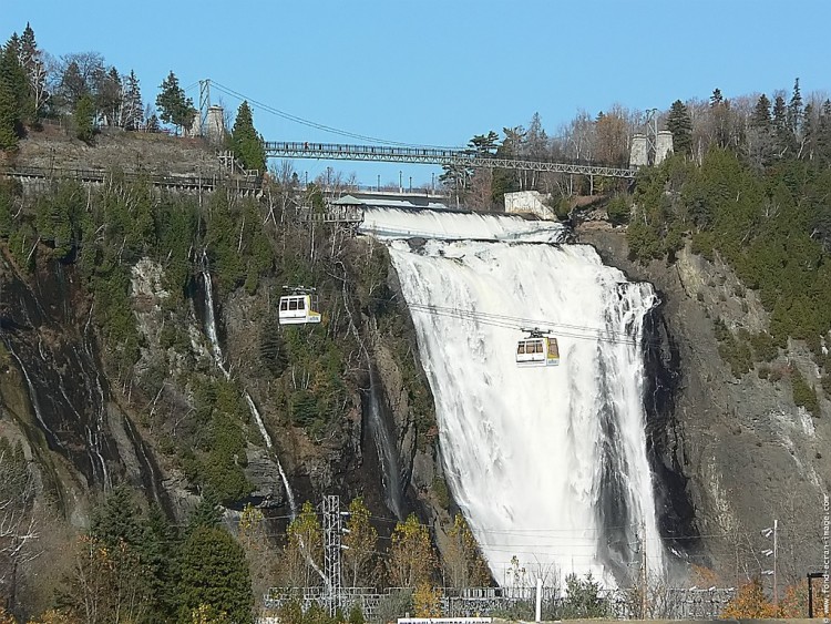 Fonds d'cran Nature Cascades - Chutes Chtes Montmorency