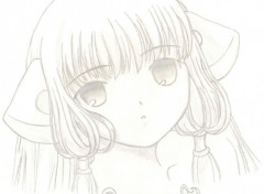 Fonds d'cran Art - Crayon chobits