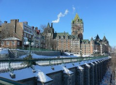 Fonds d'cran Constructions et architecture Le Chteau Frontenac