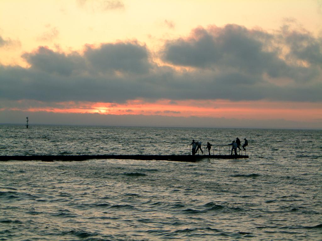 Fonds d'cran Nature Couchers et levers de Soleil coucher de soleil  grancamp maisy