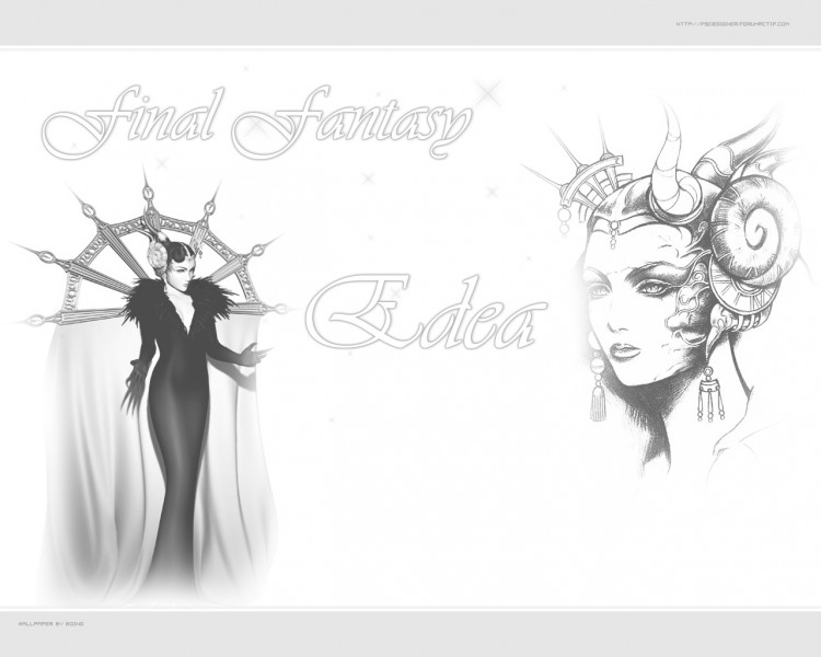 Fonds d'cran Jeux Vido Final Fantasy VIII Edea G&W