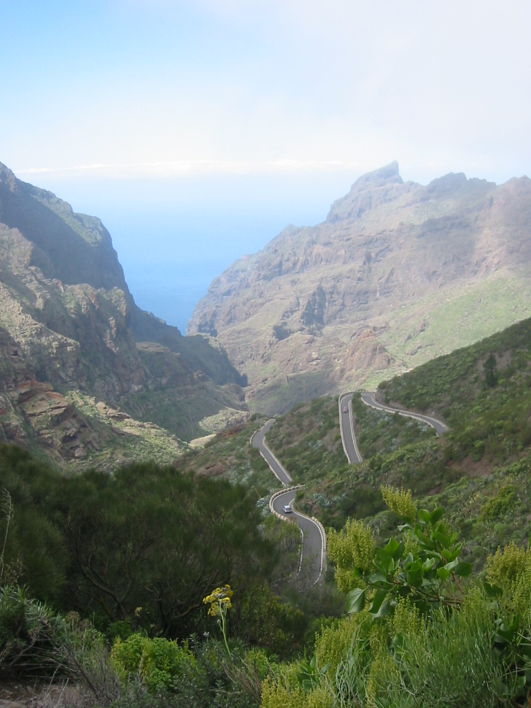 Fonds d'cran Voyages : Afrique Les Canaries Route de Masca (Tenerife)