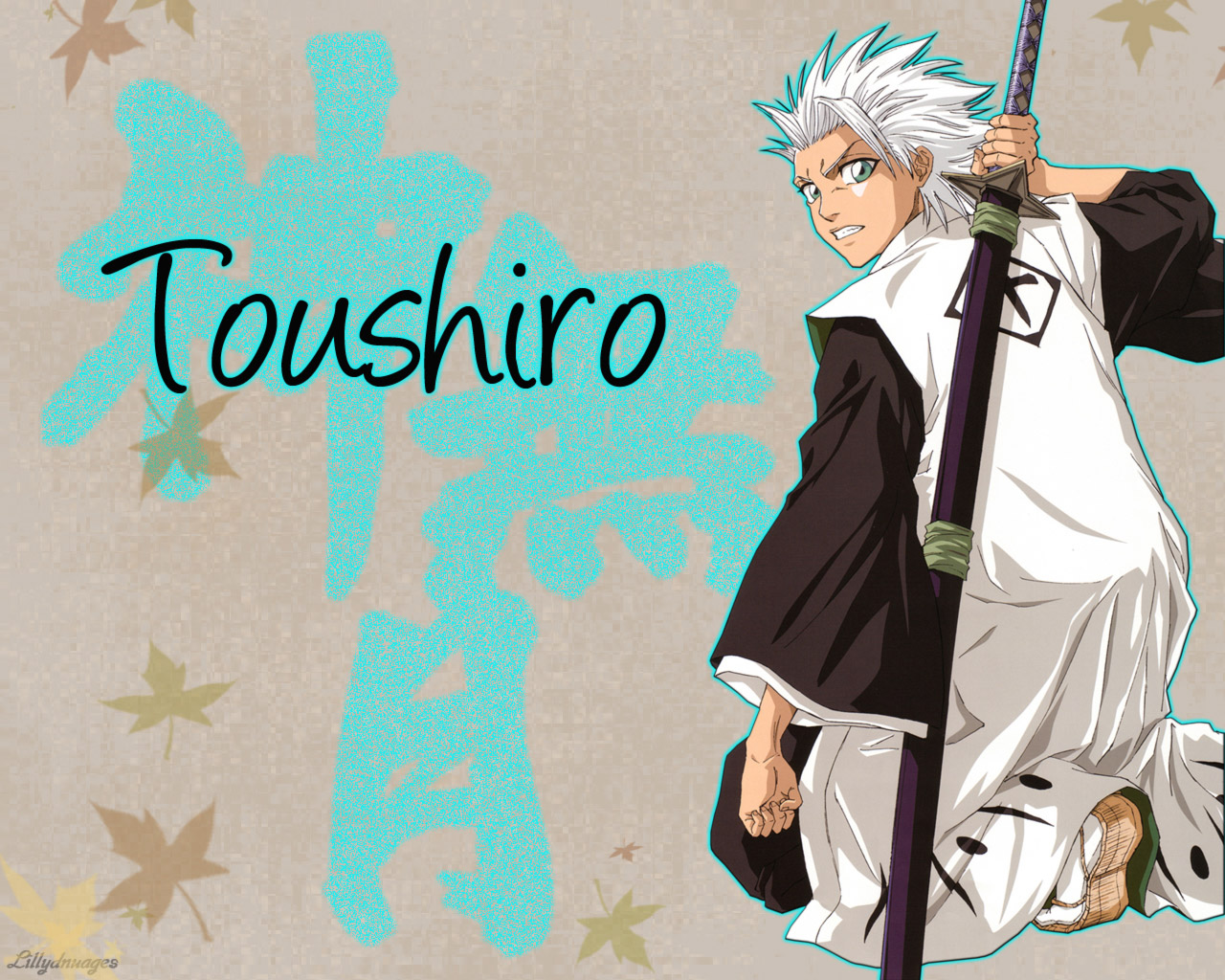 Fonds d'cran Manga Bleach Toushiro