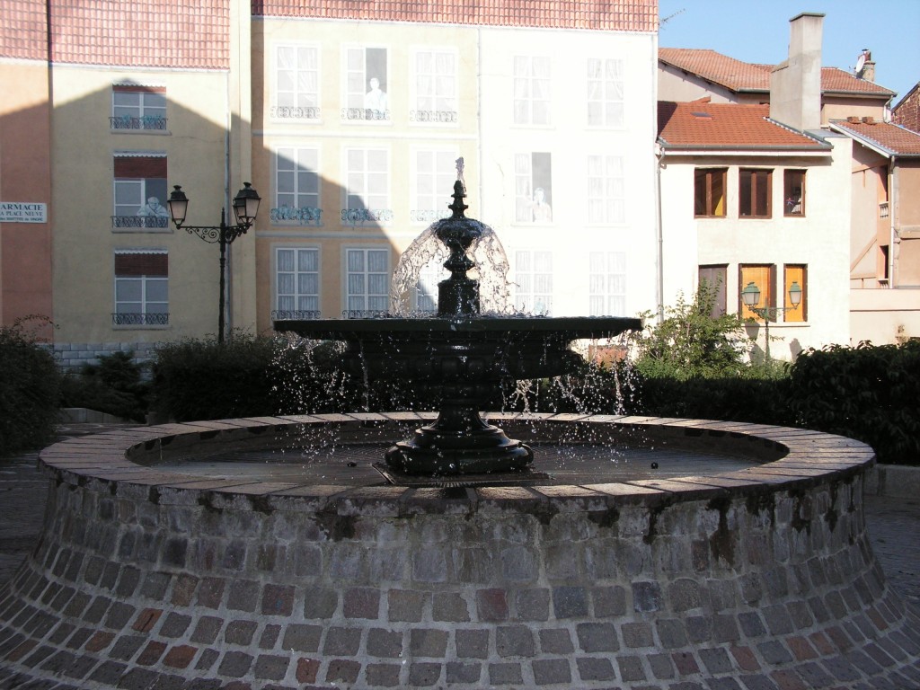 Fonds d'cran Constructions et architecture Fontaines - Jets d'eau Fontaine St Etienne