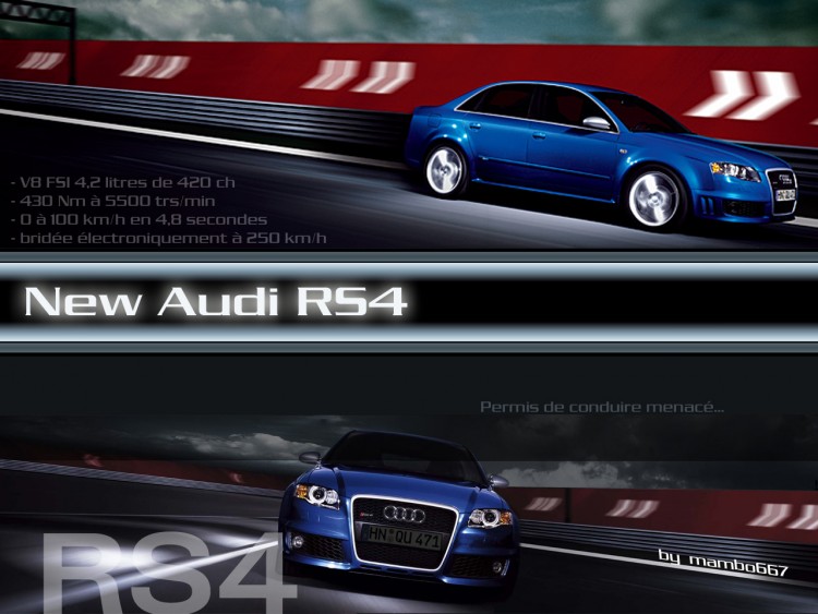 Wallpapers Cars Audi Audi RS4