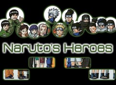 Fonds d'cran Manga Naruto's Heroes