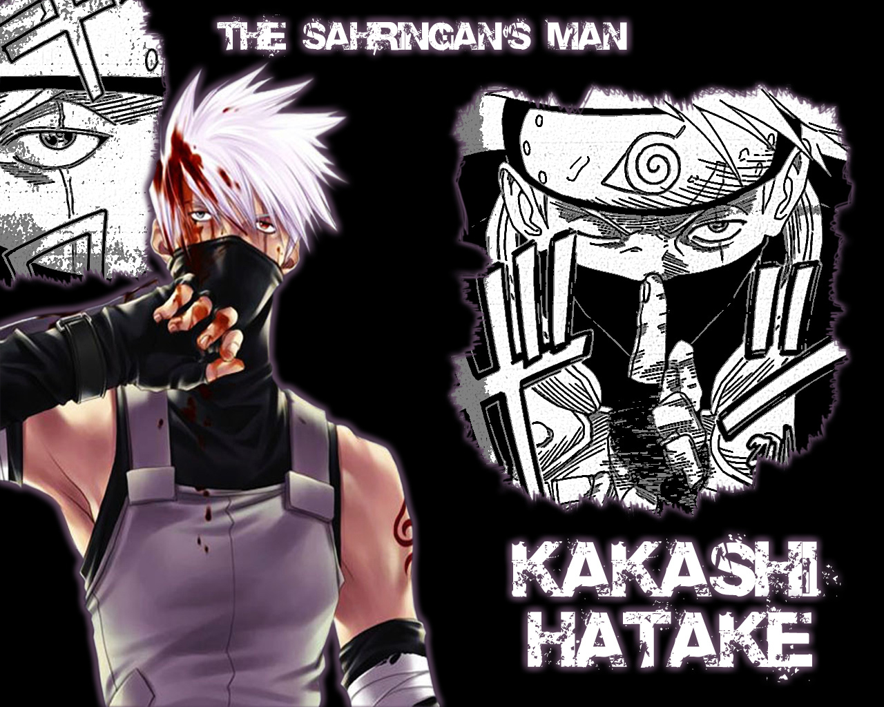 Wallpapers Manga Naruto Kakashi Hatake 01