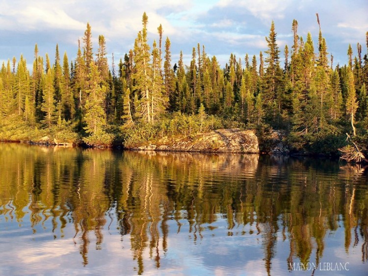 Fonds d'cran Nature Eau - Reflets  Lac