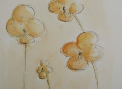 Wallpapers Art - Pencil orchides