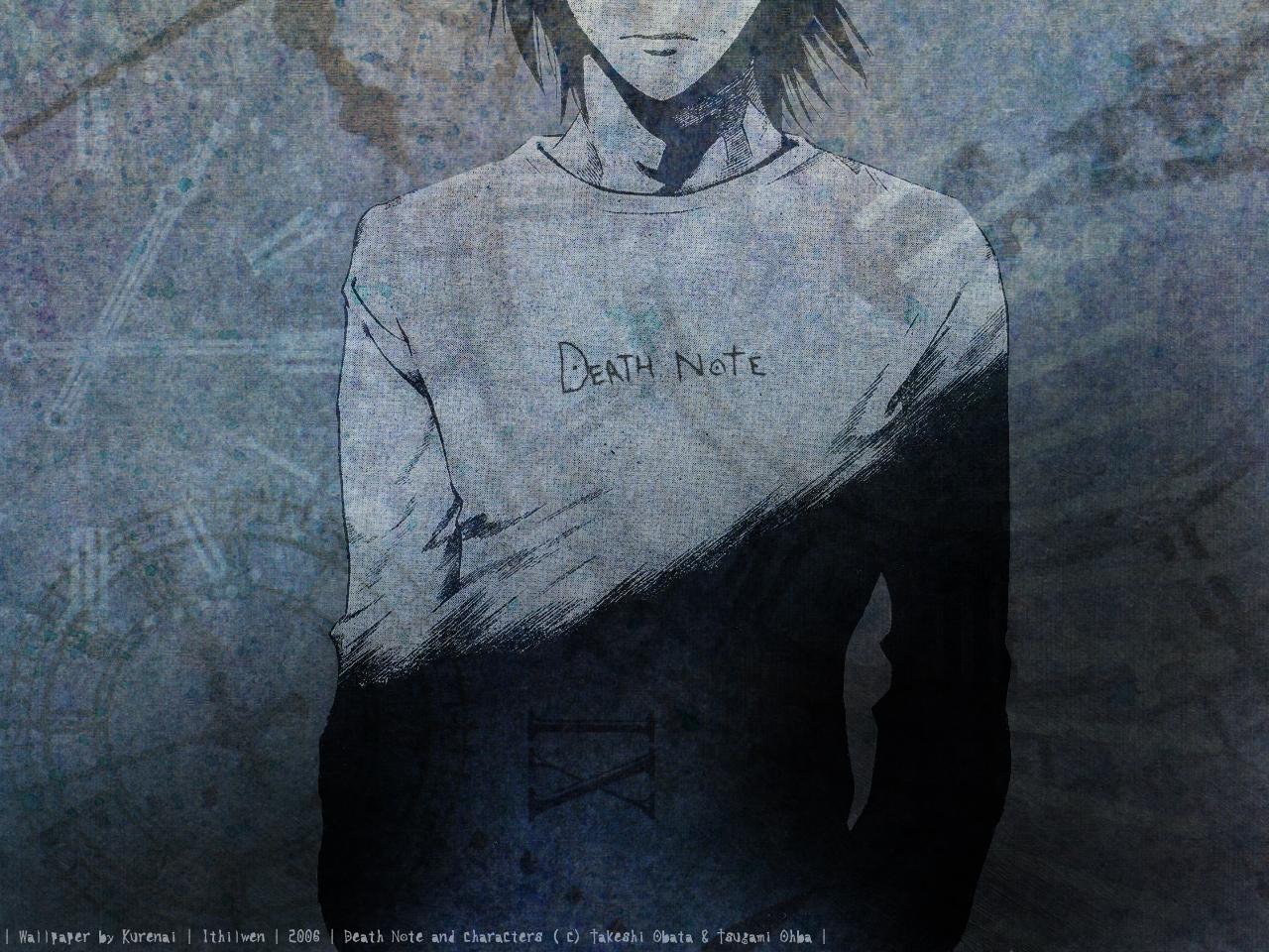 Wallpapers Manga Death Note L - Death Note