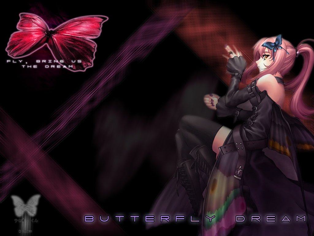 Wallpapers Manga Miscellaneous Butterfly Dream