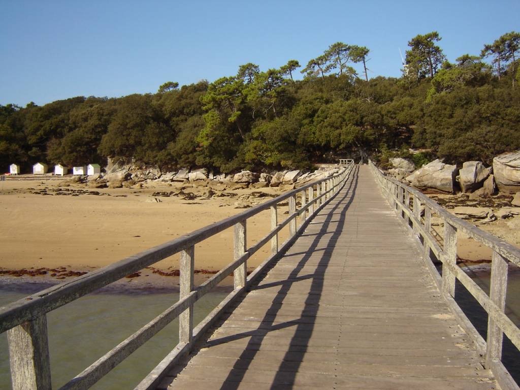 Wallpapers Constructions and architecture Bridges - Aqueduct noirmoutier