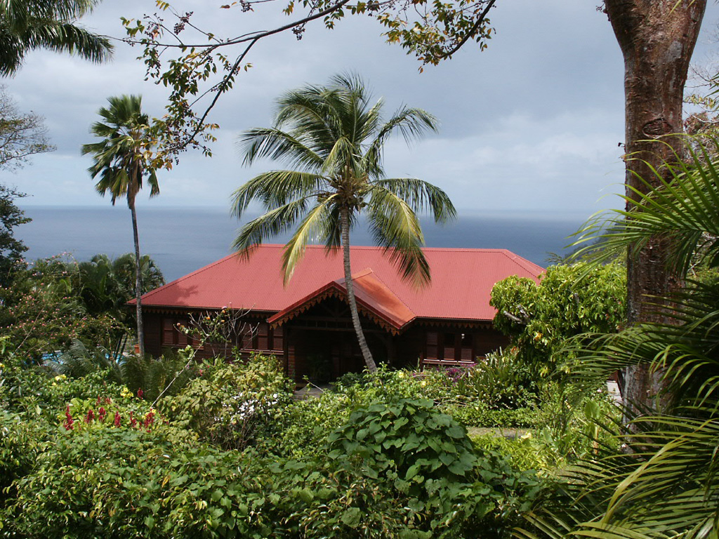 Wallpapers Trips : North America Guadeloupe La maison de Coluche