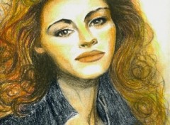 Wallpapers Art - Pencil Pretty woman