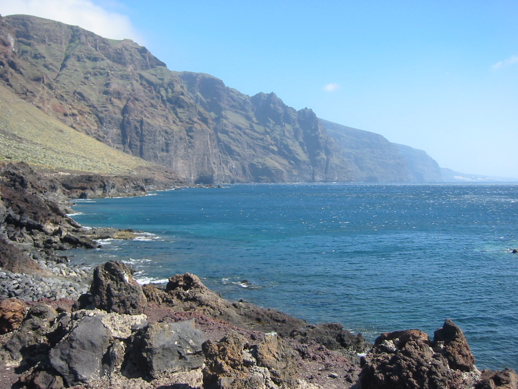 Fonds d'cran Voyages : Afrique Les Canaries La Punta del Teno (2) (Tnrife)