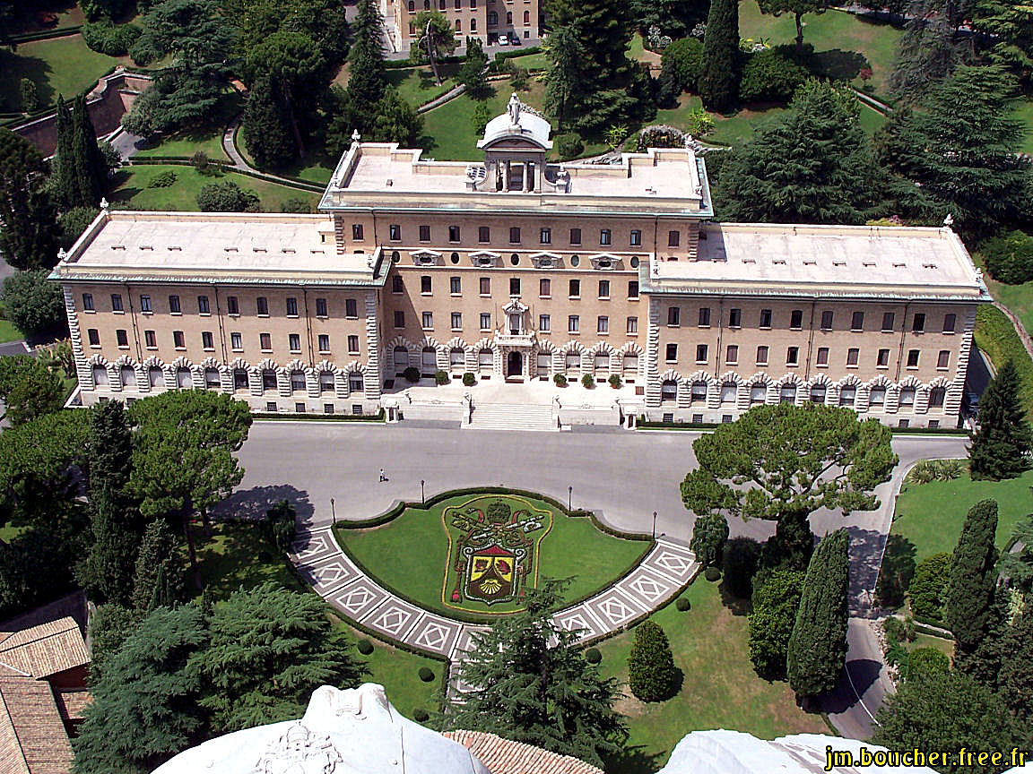 Fonds d'cran Voyages : Europe Italie Les jardins du Vatican