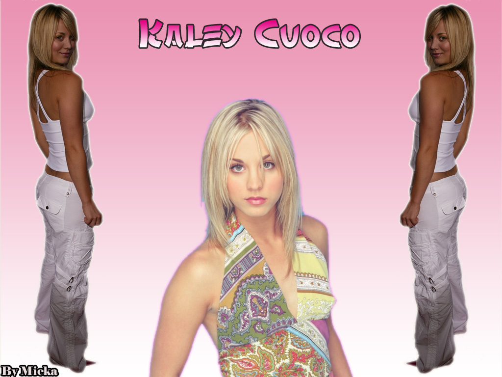 Fonds d'cran Clbrits Femme Kaley Cuoco Kaley_pink