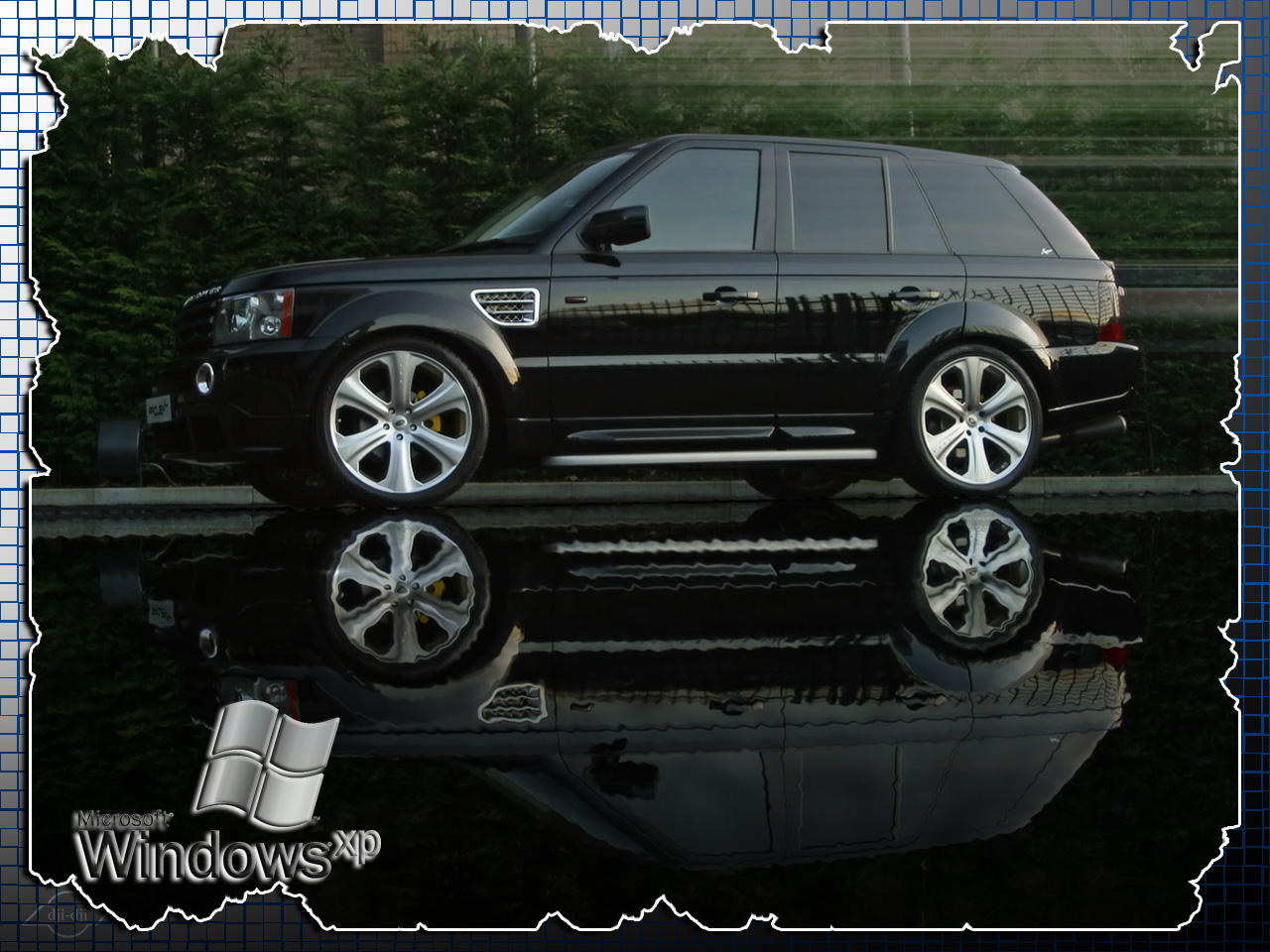 Fonds d'cran Informatique Windows XP Range rover SPORT XP