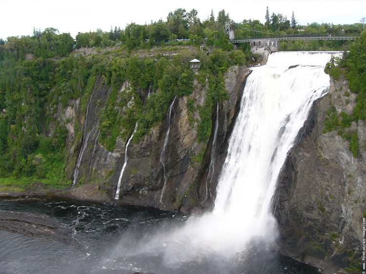 Wallpapers Nature Waterfalls Les Chtes Montmorency