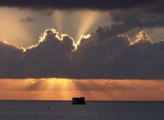 Fonds d'cran Voyages : Asie Coucher de soleil aux Maldives !