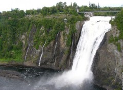 Fonds d'cran Nature Les Chtes Montmorency