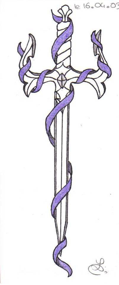 Fonds d'cran Art - Crayon Fantasy - Armes Feeric Sword