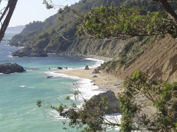 Wallpapers Trips : North America United-States Plage de Julia Pfeiffer Burns State Park (Californie)