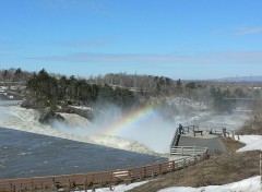 Fonds d'cran Nature Chtes de la rivire chaudire