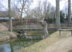 Wallpapers Constructions and architecture Passerelle  la source de la Somme (02)