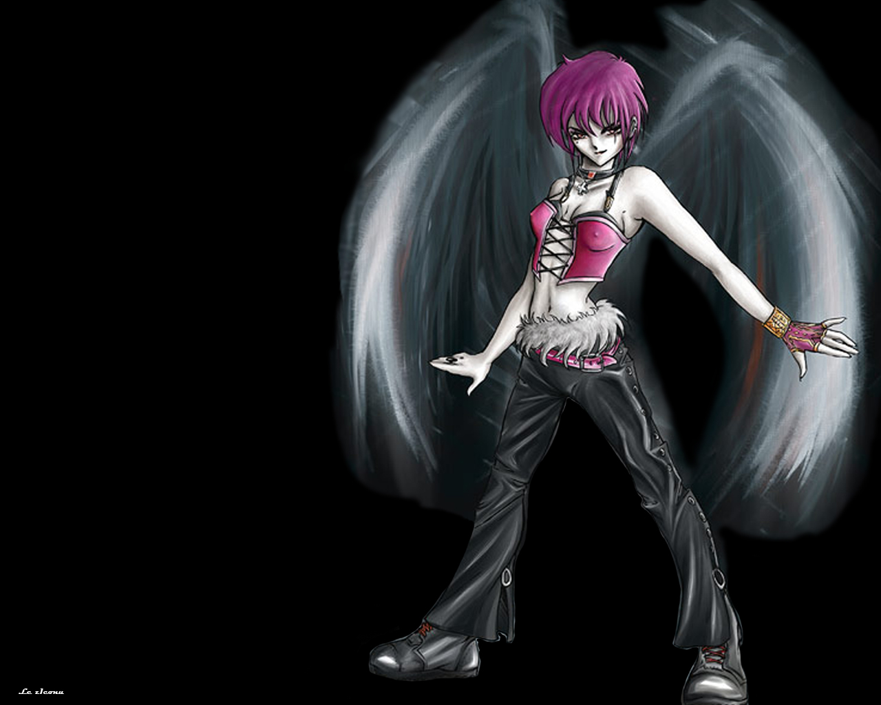 Wallpapers Manga Miscellaneous Dark angel