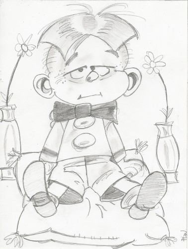 Wallpapers Art - Pencil Comics - Le petit spirou le petit spirou