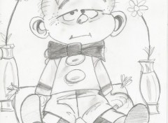 Wallpapers Art - Pencil le petit spirou