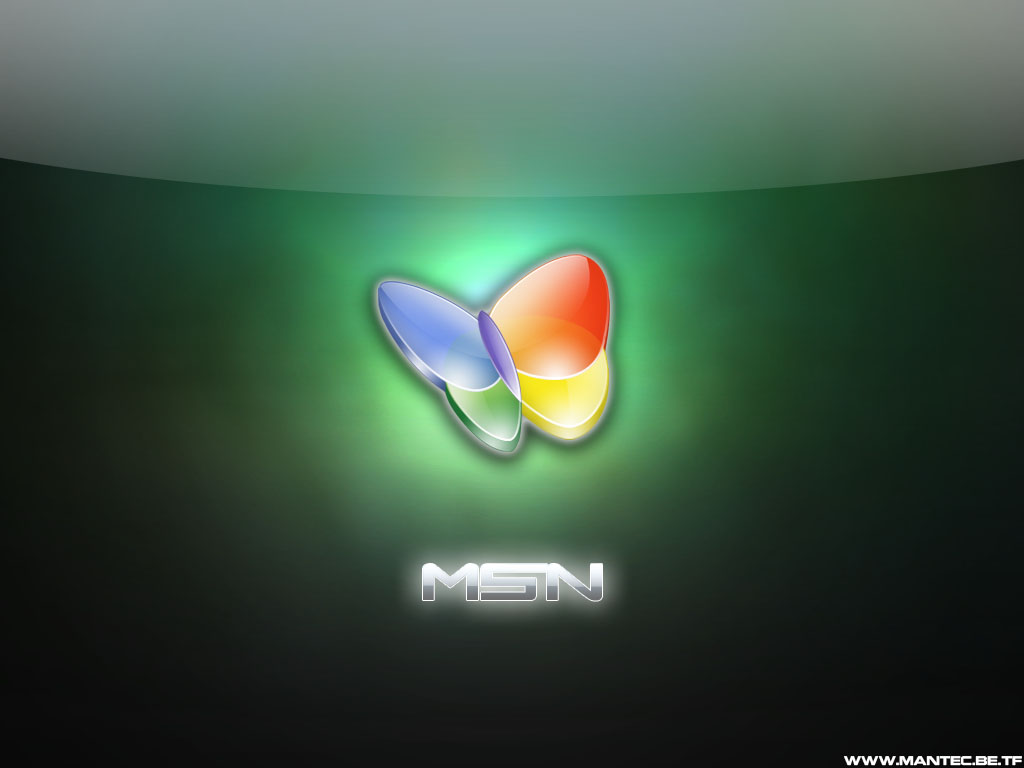 Wallpapers Computers Msn Msn Logo Aqua