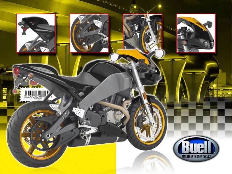 Wallpapers Motorbikes Buell Buell FIREBOLT - jaune