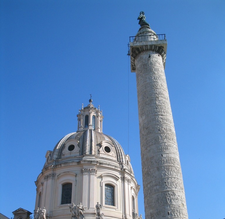 Fonds d'cran Constructions et architecture Statues - Monuments Colonne Trajan