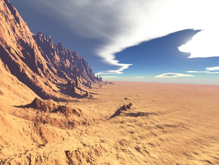 Wallpapers Digital Art 3D - Terragen Desert