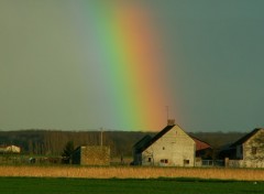 Fonds d'cran Nature arc en ciel