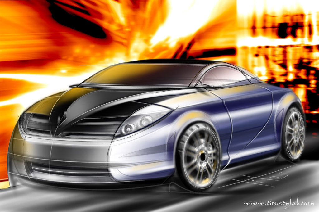 Wallpapers Digital Art Cars - Transport Design Automobile